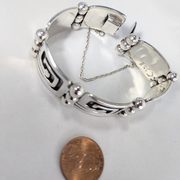 Vintage Sterling EMMA JLF Bracelet - Picture 4 of 9